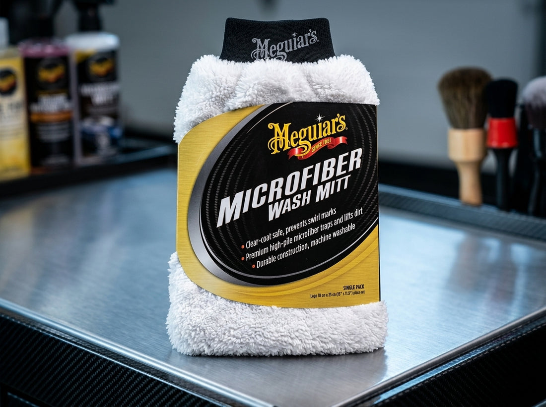 Microfiber Wash Mitt - Boss Up Automotive