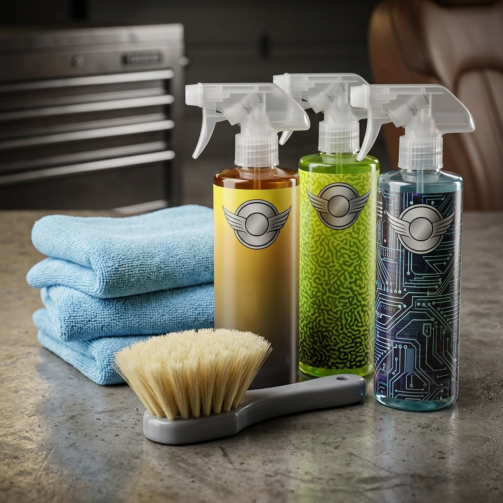3-Piece Interior Detailing Brush Set BUA-CCT-015-3